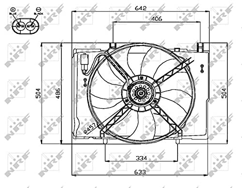 NRF 47741 Kühlmittel des Motor von NRF