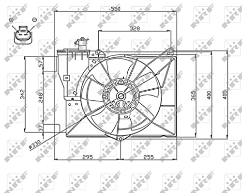 NRF 47746 Kühlmittel des Motor von NRF