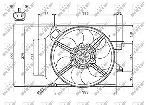 NRF 47748 Kühlmittel des Motor von NRF