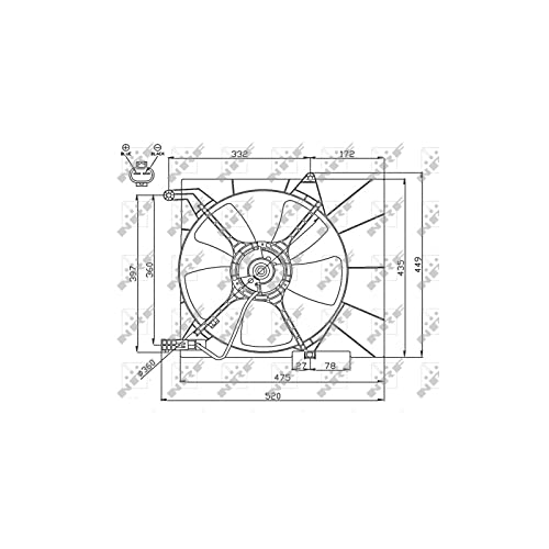 NRF 47751 Kühlmittel des Motor von NRF