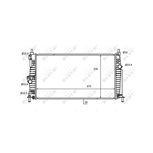 NRF 59068 Kühlmittel des Motor von NRF