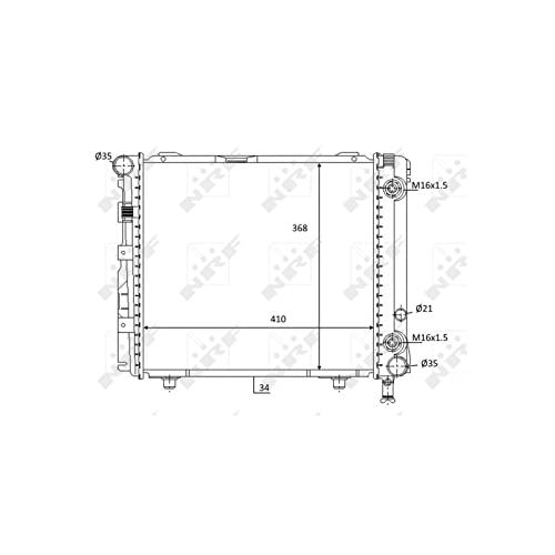 NRF 59103 Kühlmittel des Motor von NRF