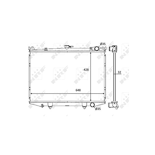 NRF 59114 Kühlmittel des Motor von NRF