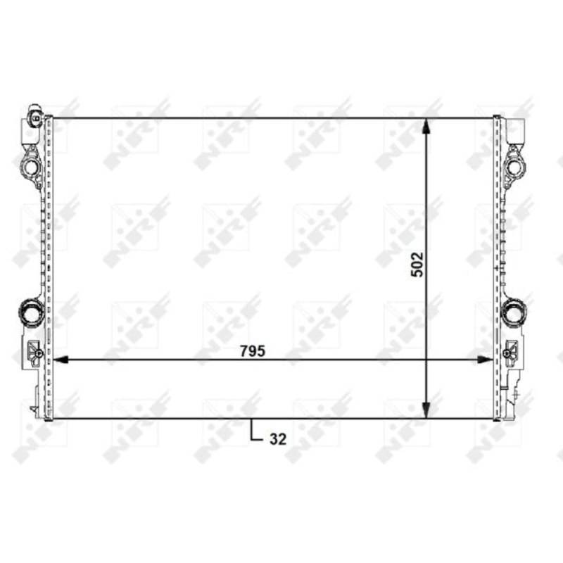 NRF 59172 Kühlmittel des Motor von NRF