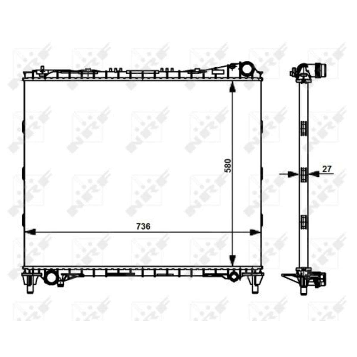 NRF 59174 Kühlmittel des Motor von NRF