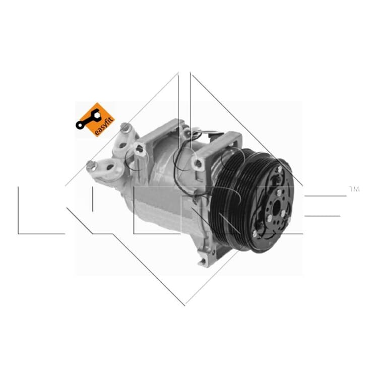 NRF Klimakompressor Ford Focus Kuga Volvo C30 C70 S40 V50 von NRF