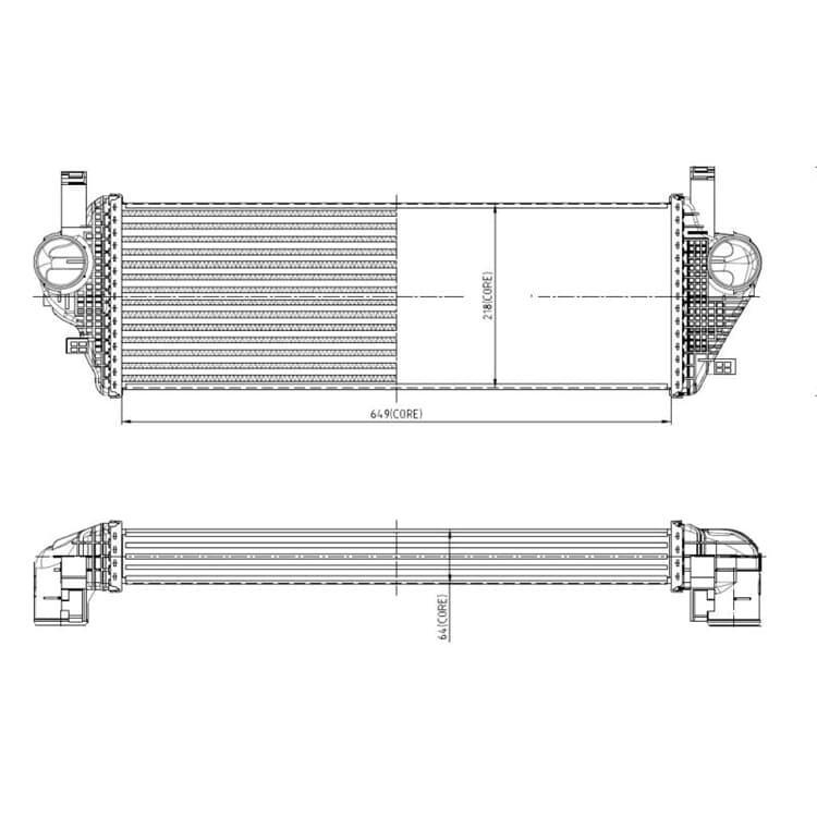 NRF Ladeluftk?hler Jeep Grand Cherokee von NRF