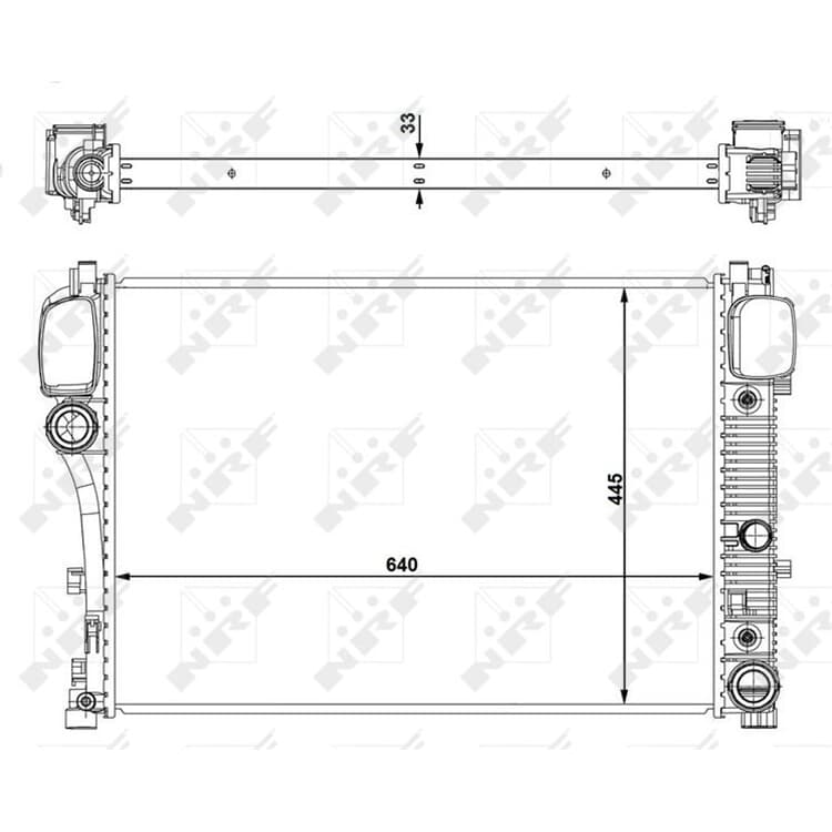 NRF Motork?hler Mercedes S-Klasse von NRF