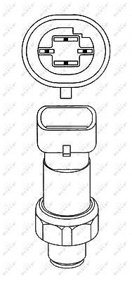 Nrf Druckschalter, Klimaanlage [Hersteller-Nr. 38930] für Renault von NRF