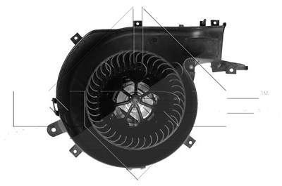 Nrf Elektromotor, Innenraumgebläse [Hersteller-Nr. 34097] für Opel, Saab von NRF