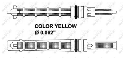 Nrf Expansionsventil, Klimaanlage [Hersteller-Nr. 38212] für Audi, Gm Korea, Opel, Renault, Skoda, Volvo, VW von NRF