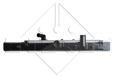 Nrf Kühler, Motorkühlung [Hersteller-Nr. 52232] für Jeep von NRF
