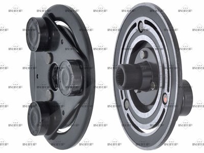 Nrf Mitnehmerscheibe, Magnetkupplung (Kompressor) [Hersteller-Nr. 380818] für Citroën, Fiat, Ford, Mazda, Peugeot, Volvo von NRF