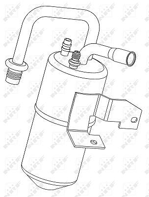 Nrf Trockner, Klimaanlage [Hersteller-Nr. 33217] für Ford, Mazda von NRF