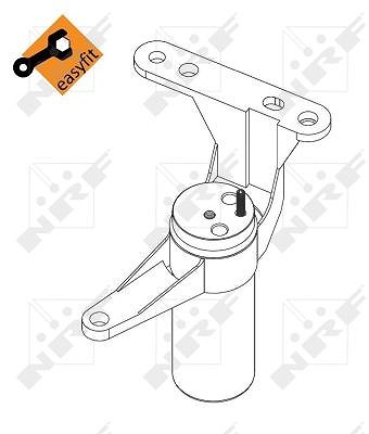 Nrf Trockner, Klimaanlage [Hersteller-Nr. 33355] für Renault von NRF