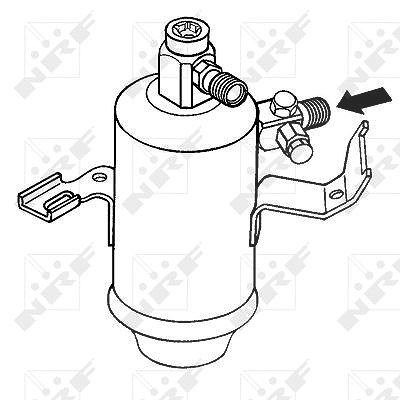 Nrf Trockner, Klimaanlage [Hersteller-Nr. 33026] für Mercedes-Benz von NRF