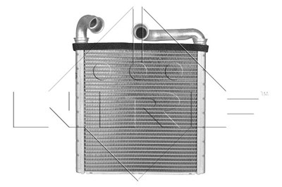 Nrf Wärmetauscher, Innenraumheizung [Hersteller-Nr. 54361] für Audi, Cupra, Man, Seat, Skoda, VW von NRF