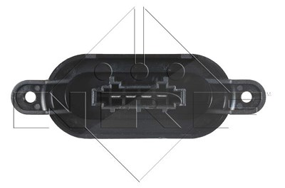 Nrf Widerstand, Innenraumgebläse [Hersteller-Nr. 342068] für VW von NRF
