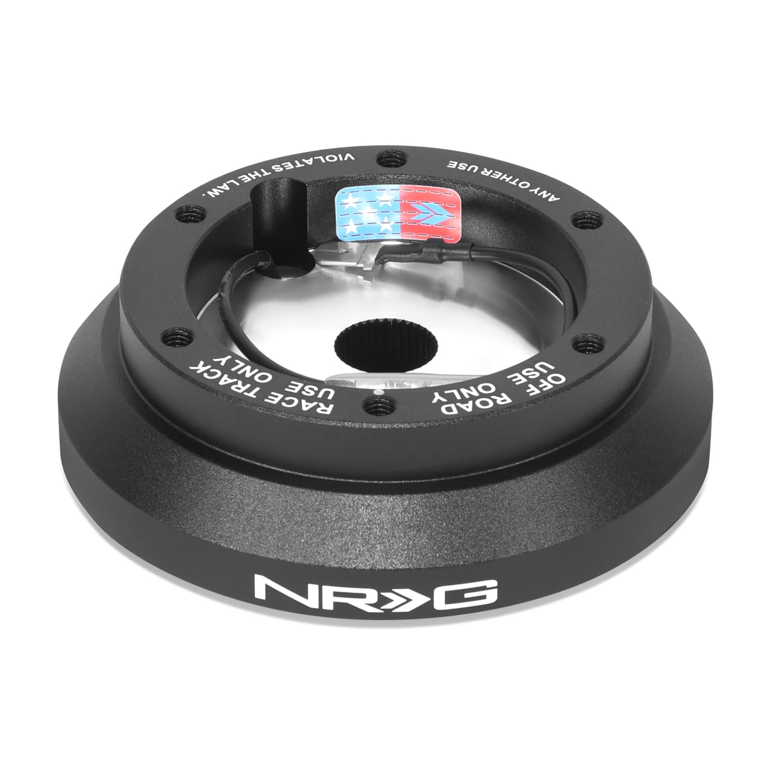 NRG Innovations SRK-100H Nabenadapter, schwarz, mittel von NRG Innovations