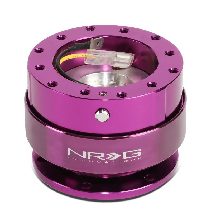 NRG Innovations SRK-200PPPP Schnellverschluss (violetter Körper/violetter Ring) von NRG Innovations