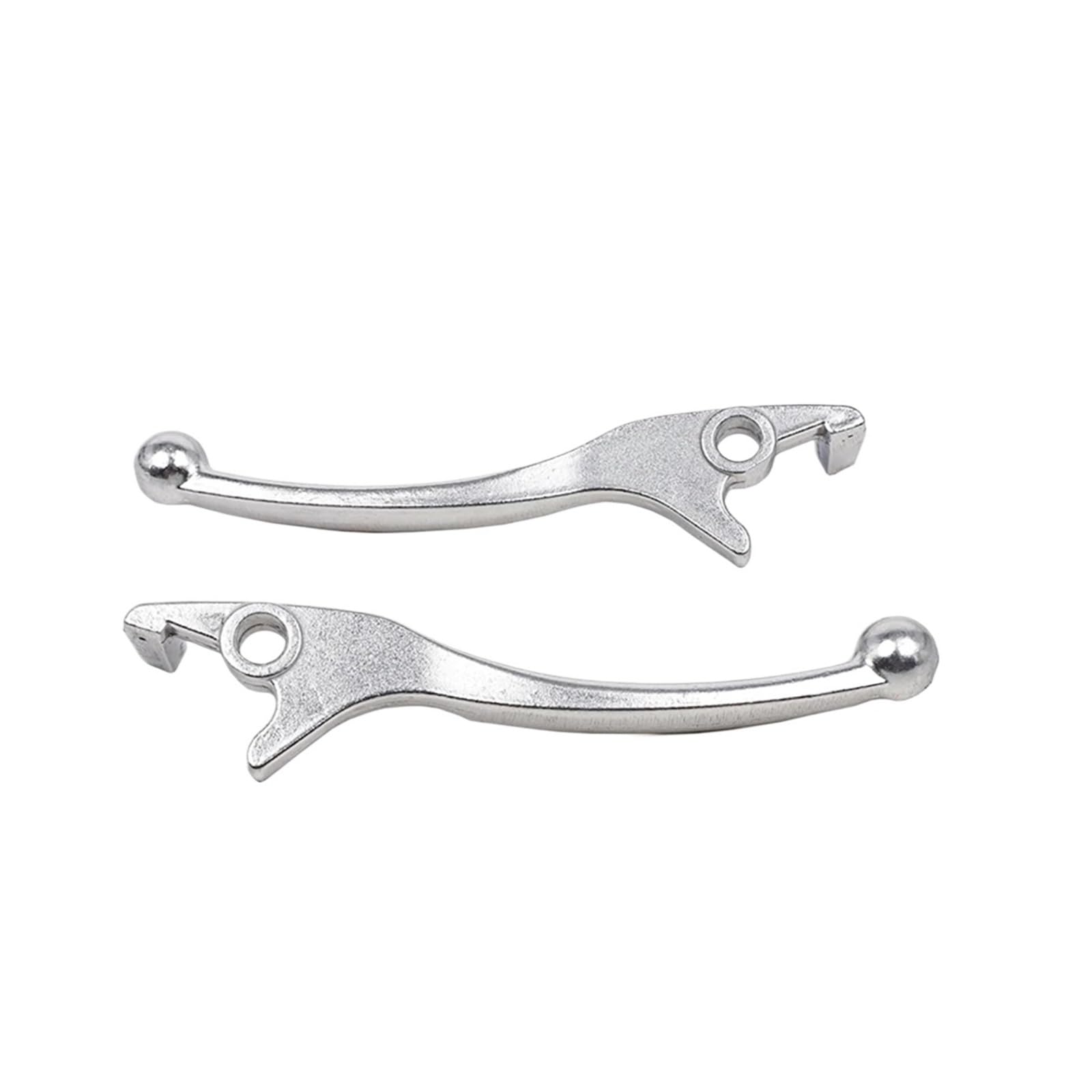 Aluminium Radfahren hydraulische Ersatzteile Bremse Motorrad Griff links/rechts vorne im Freien(Silver Pair) von NRUOS