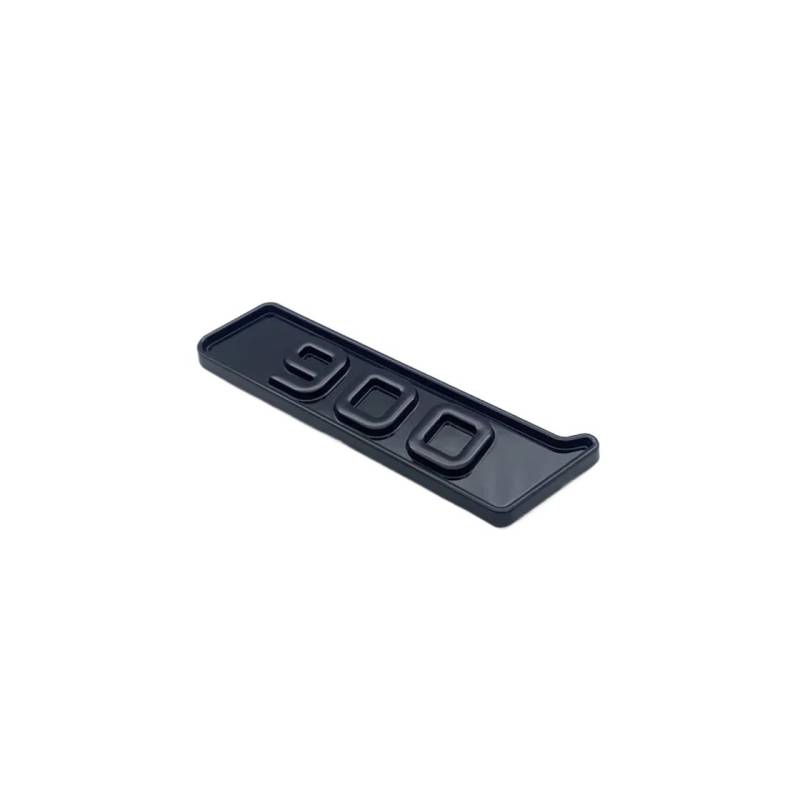 Auto-3D-ABS-Aufkleber 700 800 900, kompatibel mit G-Klasse W463 W205 G63 G65 G700 G800 G900, Auto-Emblem-Aufkleber(Glossy black 900) von NRUOS