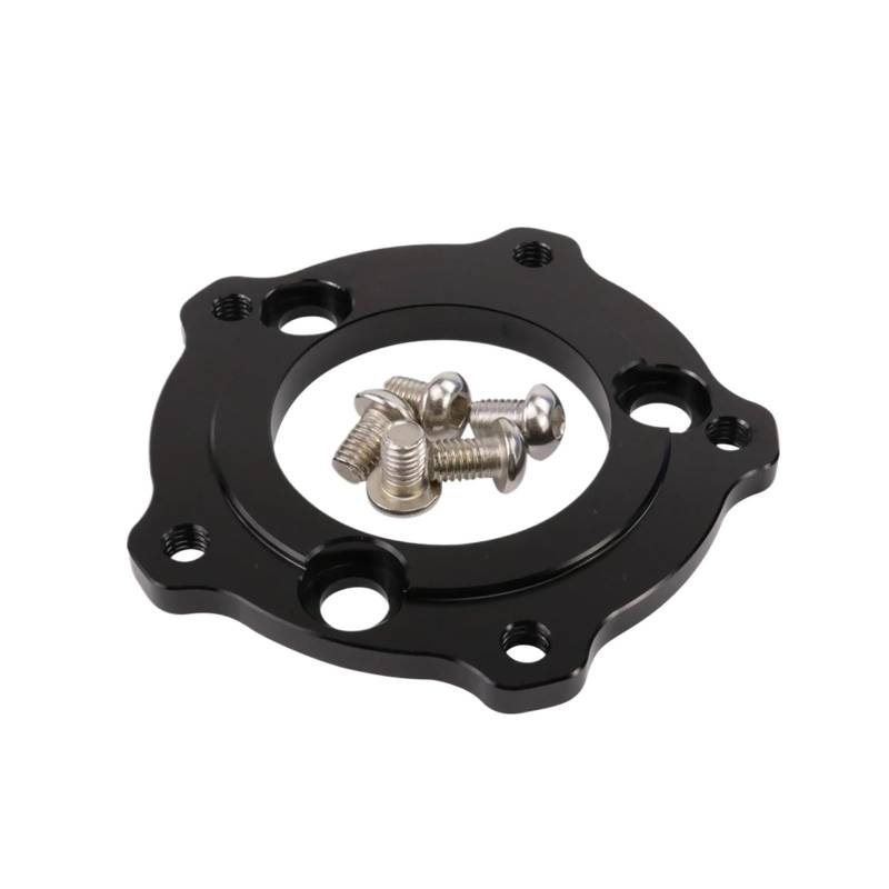 Motorrad-Bremsscheiben-Rotor-Dichtungsflansch for 220 mm-260 mm(Black 1 pcs) von NRUOS