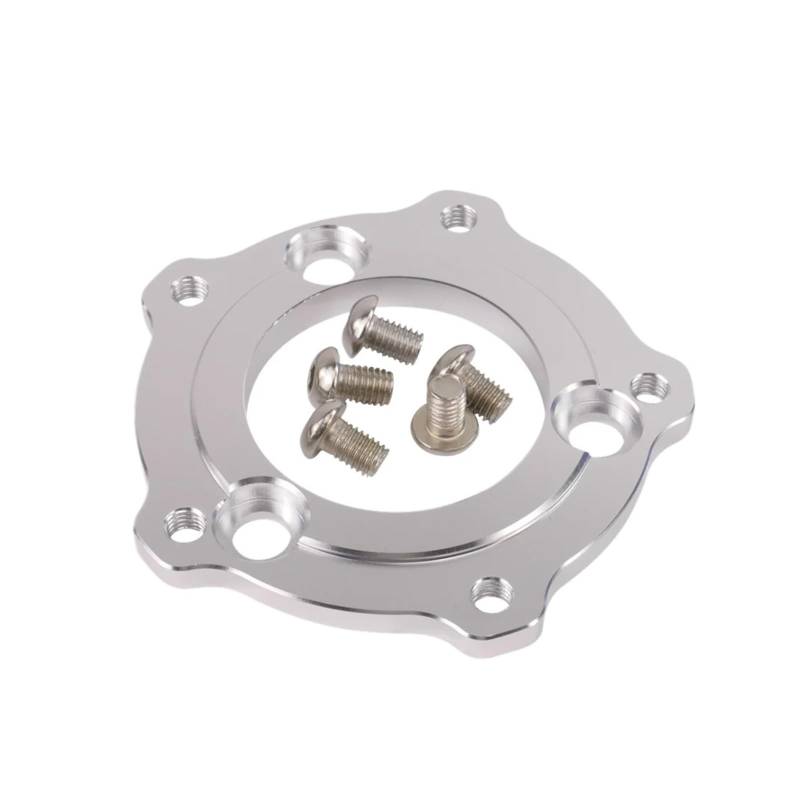 Motorrad-Bremsscheiben-Rotor-Dichtungsflansch for 220 mm-260 mm(Silver 1 pcs) von NRUOS