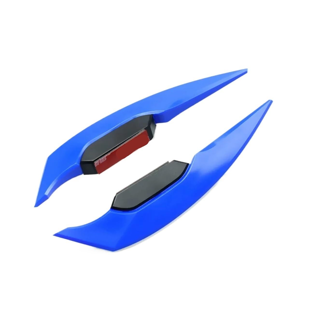 Motorrad Winglets Verkleidung Seitenspoiler Windflügel Aufkleber Kompatibel Mit MT 07 Zubehör Gilera Runner F800r(Blue) von NRUOS