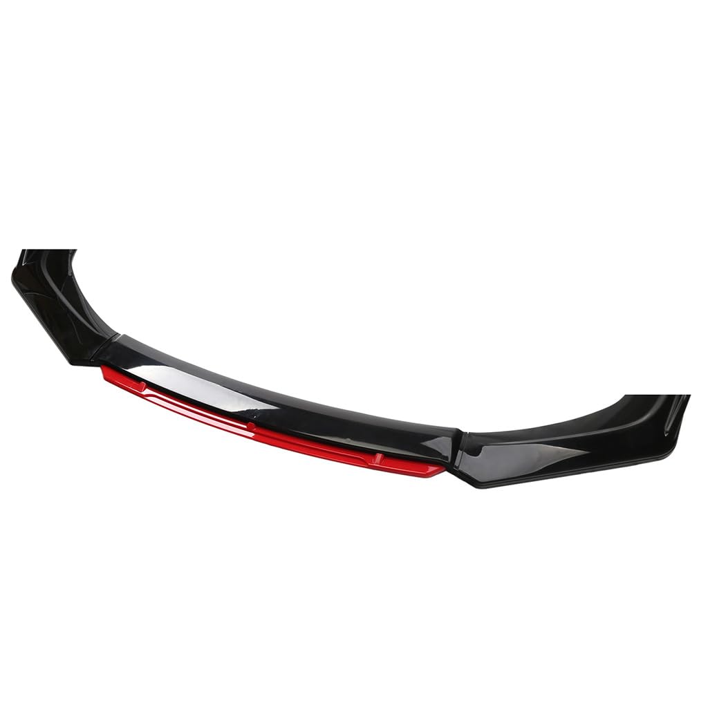 NSCDFYXQ Auto Frontspoiler für BYD G6,Stoßfänger Spoiler Frontschürze Vorderer Splitter Frontspoilerlippe Bumper Lip Spoilerlippe,Black red von NSCDFYXQ