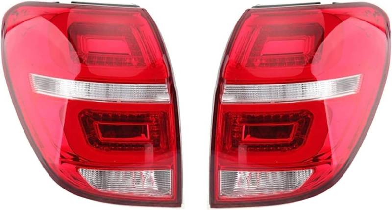 NSEMGG Auto Rücklicht-Komplettsets für-Chevrolet Captiva 2008-2015, Lichter Sets Sicherheit Licht Bremslicht Blinker Rücklicht Komponenten Ersatzteile,A/Pair von NSEMGG