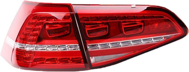 NSEMGG Auto Rücklicht-Komplettsets für-V/W Für Golf 7 2013-2017, Lichter Sets Sicherheit Licht Bremslicht Blinker Rücklicht Komponenten Ersatzteile von NSEMGG