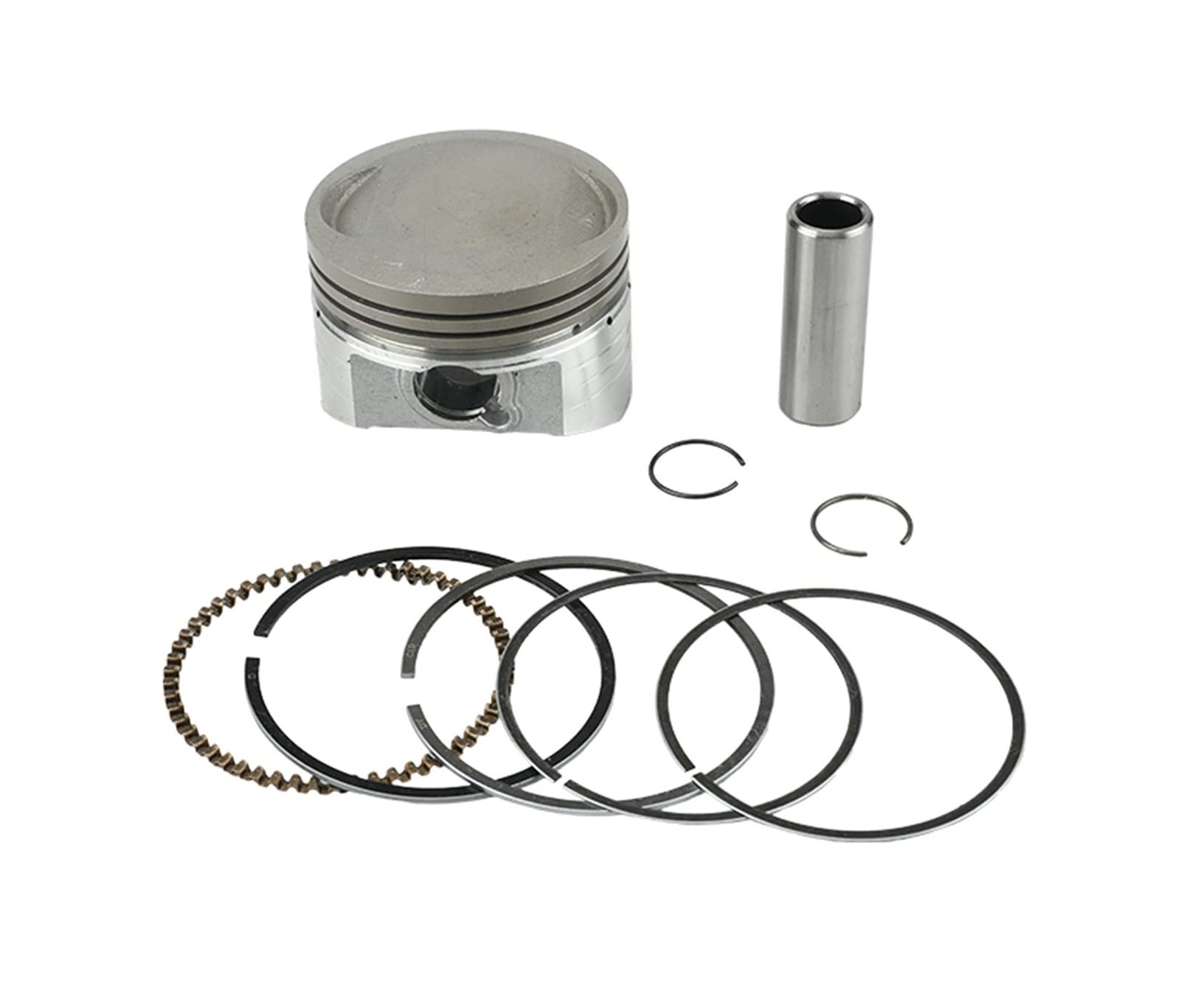 NSFSAYYDSW Motorrad 56.5mm Kolben 15mm Pin-Kolbensatz Horizontalmotoren PIT BIKE EIN FERNSEHER Teile Kolbenringfilter Kolbenringzange Kolbenring von NSFSAYYDSW