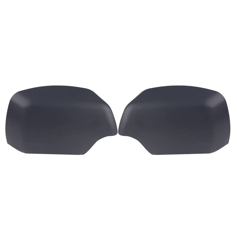 NSFSAYYDSW Rückspiegelkappe Seitenspiegelabdeckung mit Lampenloch passend for BMW E53 X5 1999–2006, Autozubehör mattschwarz Rückspiegel(Wing Mirror CoverP) von NSFSAYYDSW