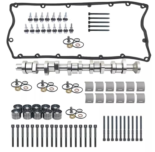 NSGMXT Nockenwellen & Dichtungsatz Kompatibel mit T0uareg Transporter 2.5 TDI BNZ BPC BPD BPE 070109101Q 070115315A von NSGMXT