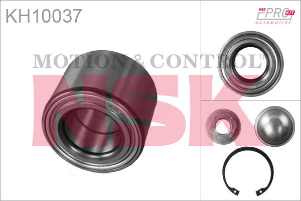 Radlagersatz Hinterachse NSK KH10037 von NSK