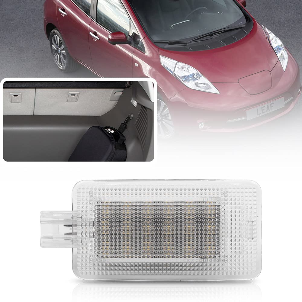 1 Stück für Nissan Leaf 2011–2017 Murano 2015–2021 X-Trail 2014–2021 Micra 2010–2017 Tiida 2008–2012 LED Kofferraumbeleuchtung von NSLUMO