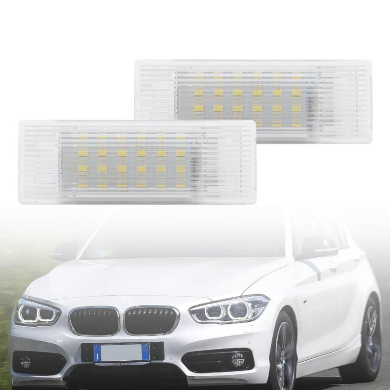 Led Türinnenbeleuchtung Willkommenslicht Kompatibel mit BW F20 F21 F22 F30 F31 F34 F32 F33 F36 F10 F11 F01 F02 F03 X1 X4 X5 X6 2St von NSLUMO