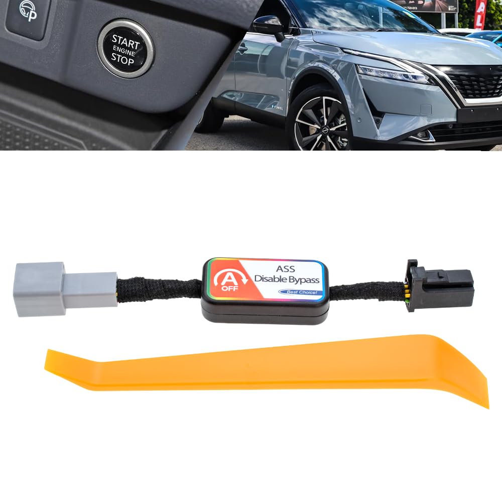 NSLUMO 1x Auto Start Stop Deaktivator/Deaktivieren/Löschen/Eliminator für 2021-2024 Nis.san Qashqai J12 Automatisches Stopp-Start-Motorsystem-Abbruchkabel von NSLUMO