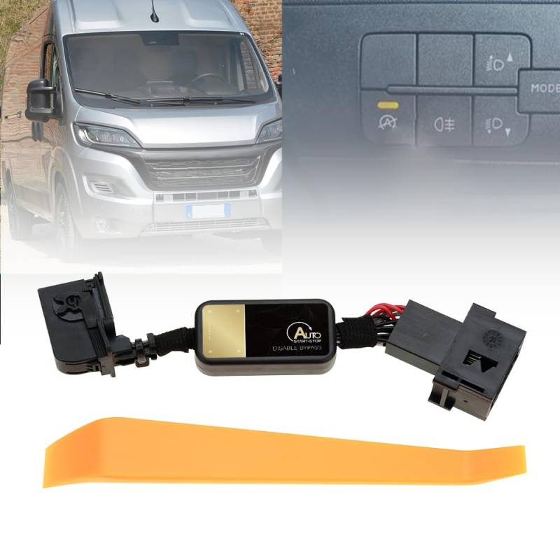 NSLUMO 1X Auto-Start-Stopp Deaktivieren/Löschen/Eliminator für Fia.t Ducato, Citr.oen Jumper, Pe.ugeo.t Boxer, Ope.l Movano C Automatisches Stopp-Start-Motorsystem-Abbruchkabel von NSLUMO