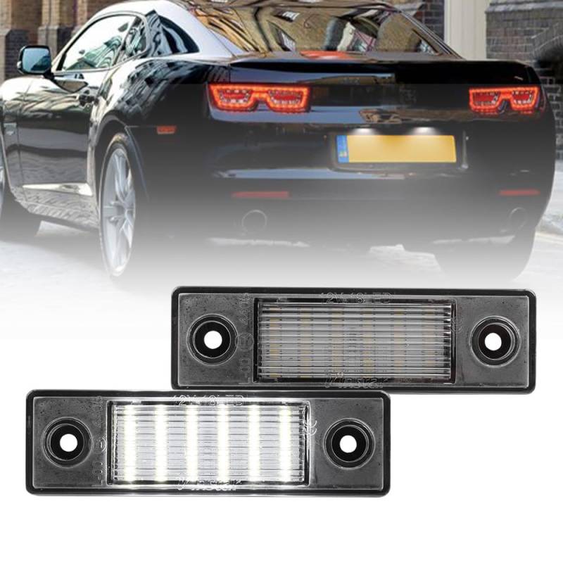 NSLUMO LED Kennzeichenbeleuchtung für Chev/rolet Camaro Aveo Kalos Captiva Cruze Spark LED-Kennzeichenbeleuchtung, Auto-Parkleuchte von NSLUMO