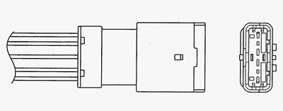 Ntk Lambdasonde [Hersteller-Nr. 1840] für Citroën, Peugeot von NTK