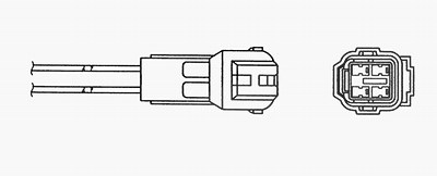 Ntk Lambdasonde [Hersteller-Nr. 7952] für Suzuki von NTK