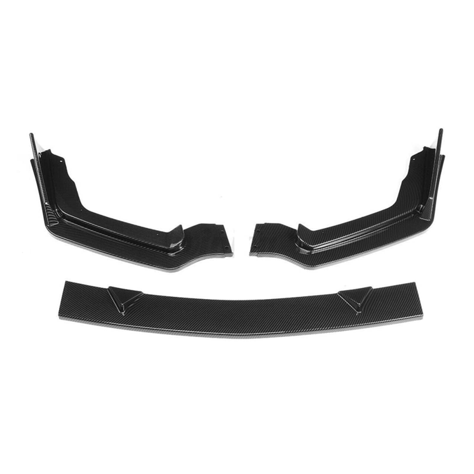 3PCS/SET Front Bumper Lip Side Splitter Diffuser Body Kit Spoiler Protector Compatible With Infiniti Q50 2014-2017 Sport Car Accessories von NTOLAMPIX