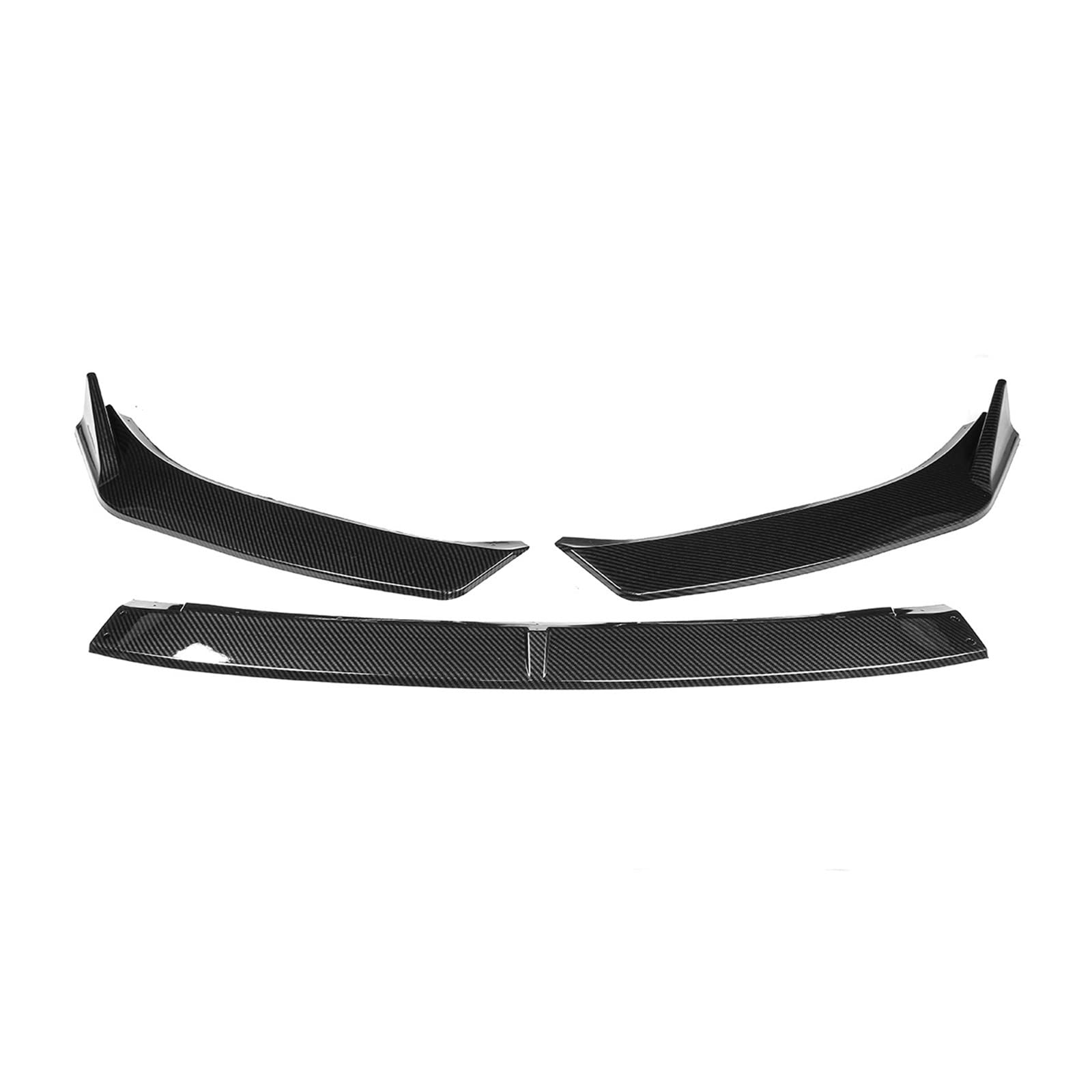 3PCS Front Bumper Lip Compatible With Mazda 6 Atenza 2019 2020 2021 Side Splitter Spoiler Deflector Guard Trim Body Kit Car Accessories(B) von NTOLAMPIX