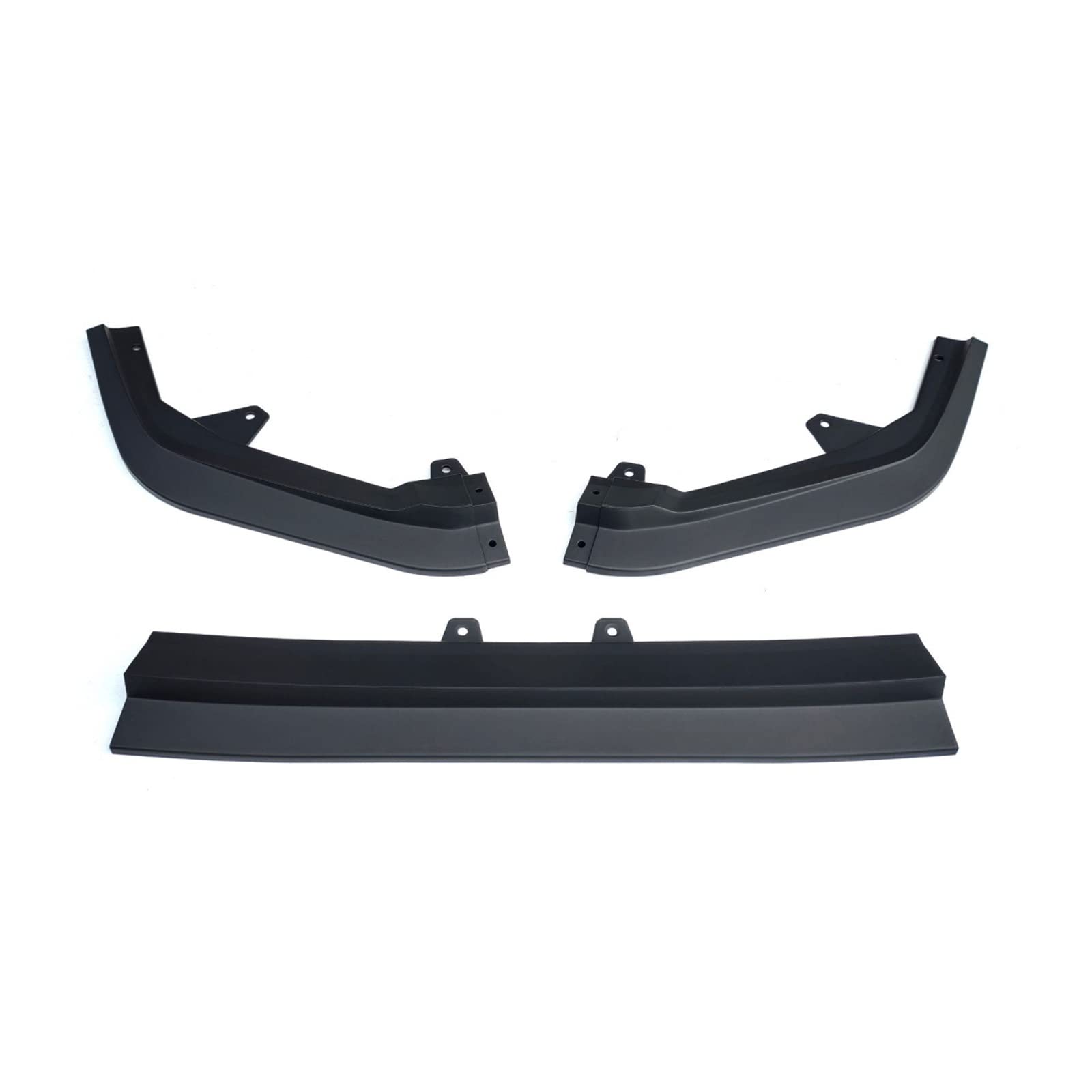 3PCS Frontstoßstange Lip Spoiler Seite Splitter Deflector Wachen Körper Kit Abdeckung Kompatibel mit Civic 2022 2023 11th Gen auto Zubehör(A) von NTOLAMPIX