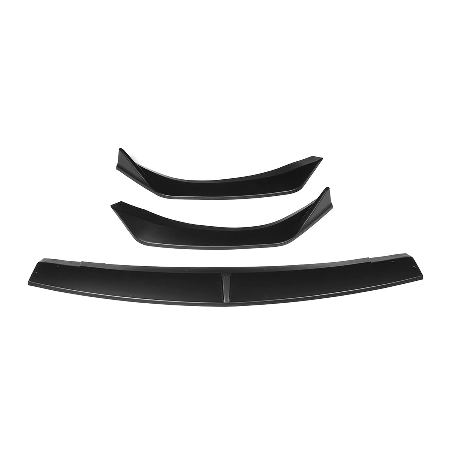 3PCS Kompatibel mit Mazda 3 Axela Sedan 2019-2021 Frontstoßstange Lip Spoiler Seite Splitter Guard Abdeckung Deflektor Body Kit Auto Zubehör(A) von NTOLAMPIX