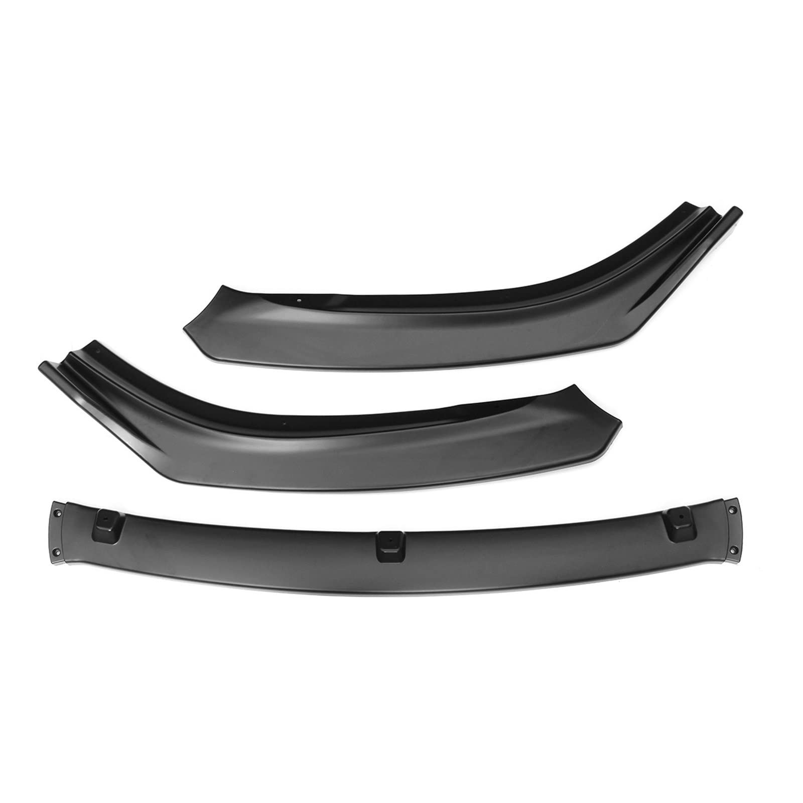 3PCS Kompatibel mit Mazda 6 Atenza 2014-2018 Frontstoßstange Lip Spoiler Seite Splitter Körper Kit Schutz Schutz Abdeckung Auto Zubehör(A) von NTOLAMPIX