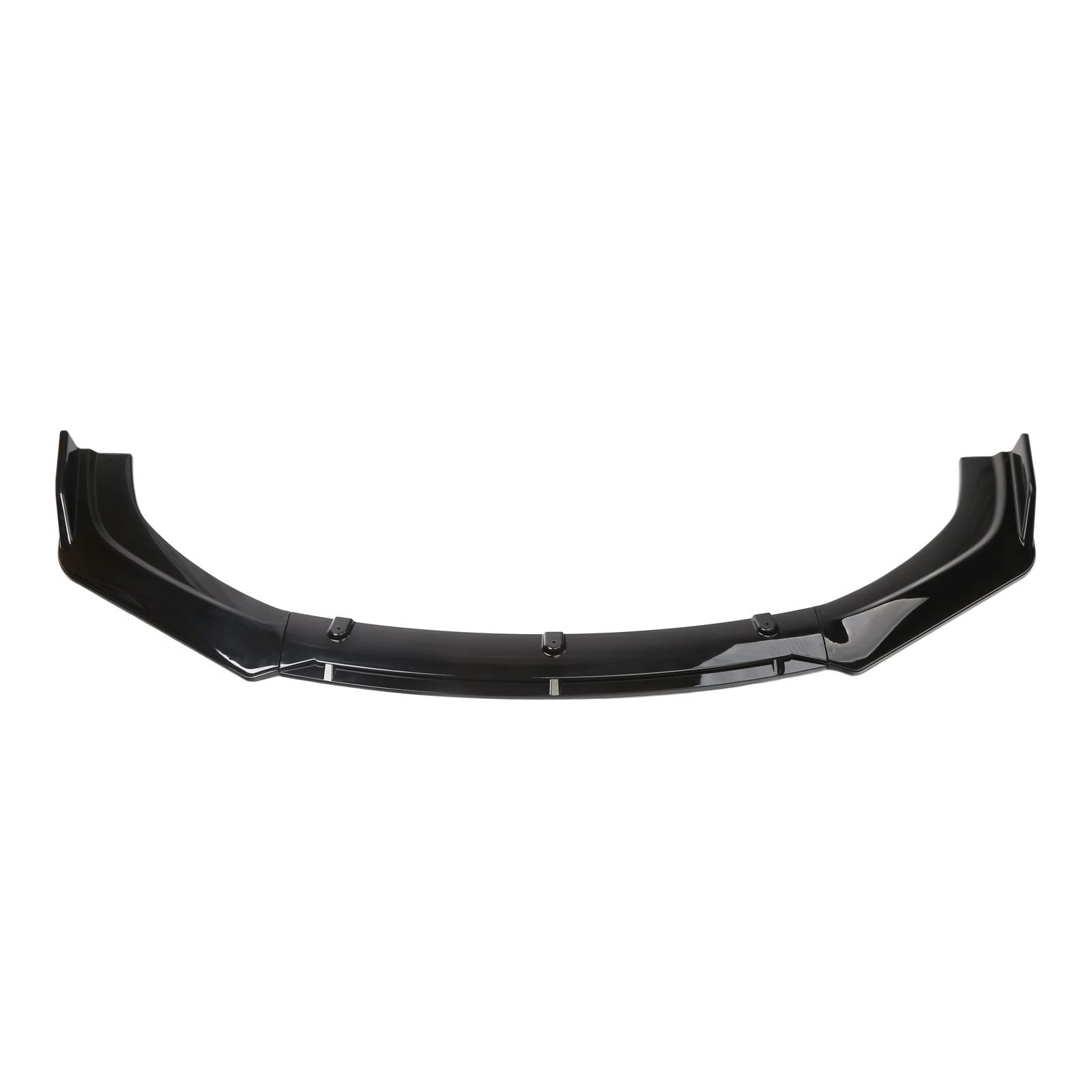 Frontstoßstange Lip Spoiler Seite Splitter Deflektor Körper Kit Wachen Kompatibel mit Civic Limousine 2016 2017 2018 2019 2020 Auto Zubehör(Black) von NTOLAMPIX