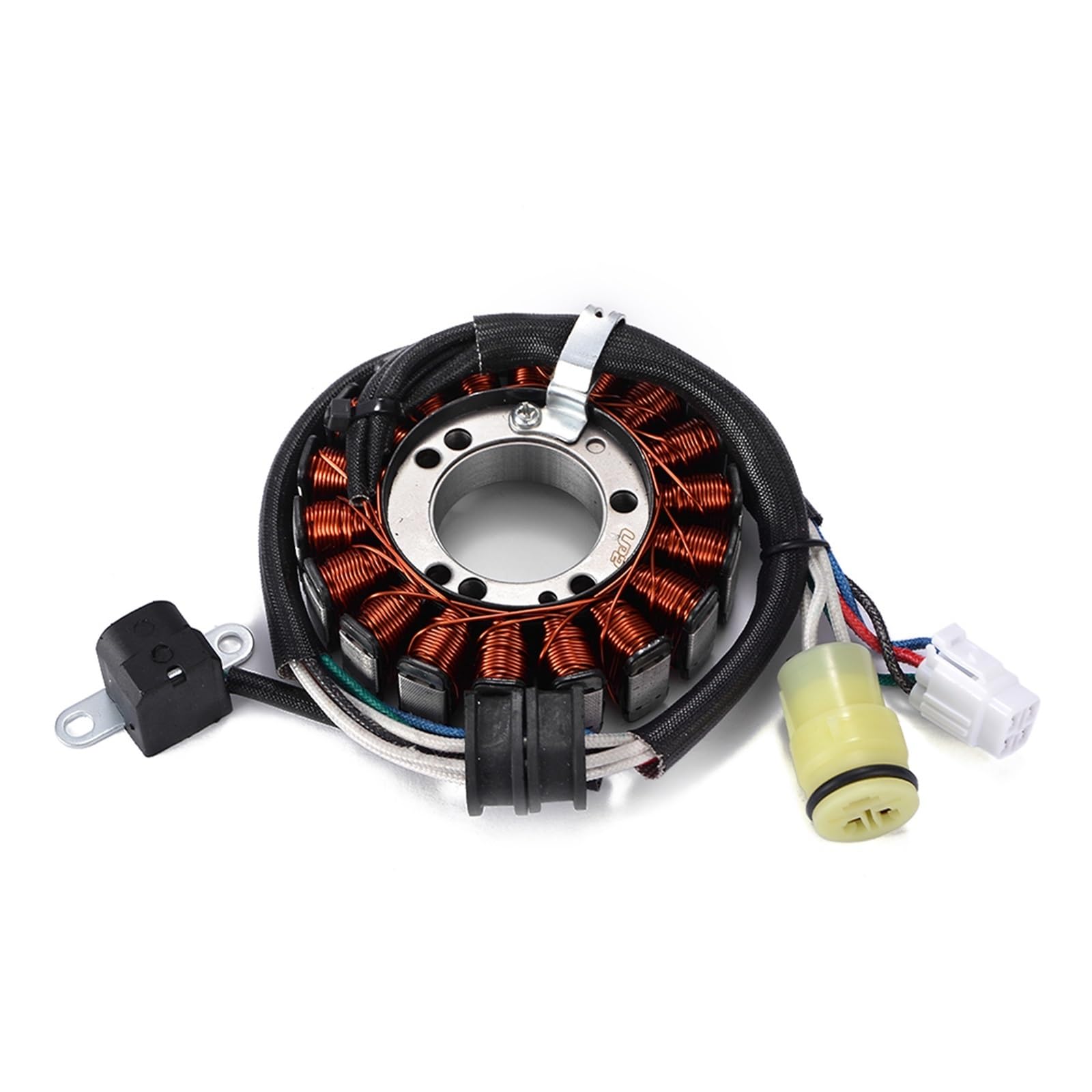 Motorcycle Stator Coil Compatible With Yamaha 5LP-81410-00 YFM250X Bear Tracker 250 2001-2004 YFM660RLE Raptor 660R von NTOLAMPIX